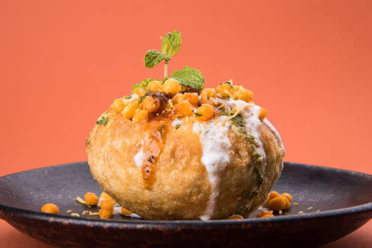  Dahi puri 