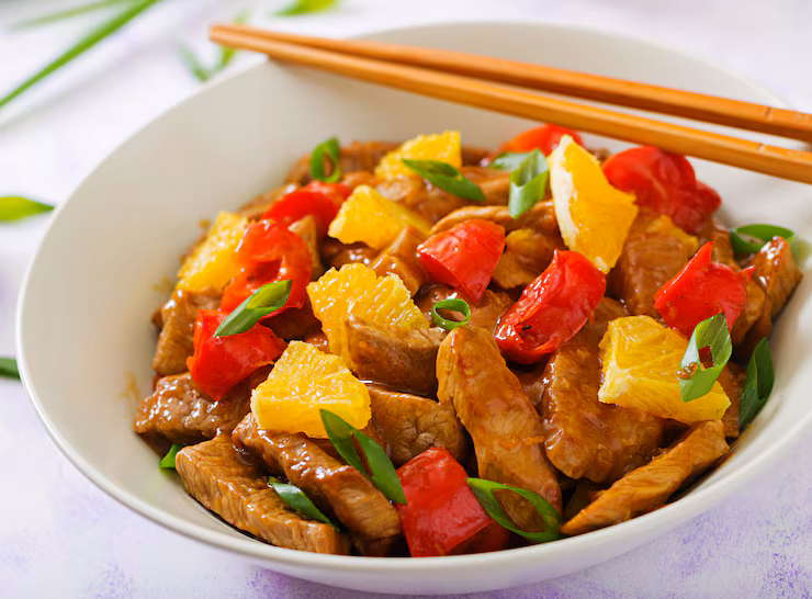  Mango Chicken 